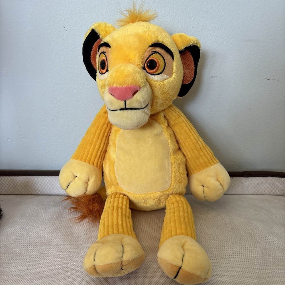 Scentsy Buddy Simba Lion King 16" Plush‎ Disney Yellow Stuffed Animal